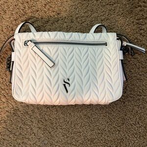Stylish White Quilted Women's Bag
